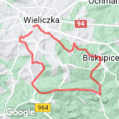 Mapa Szlak Rowerowy Gminy Wieliczka